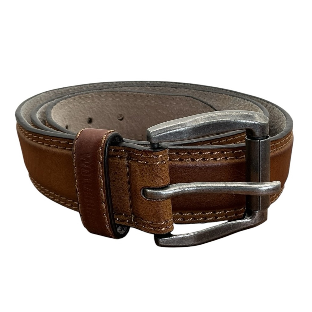 Wolverine Men's Brown‎ Leather Casual Belt - Classic Tan Finish Size 42